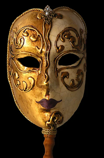 Máscara veneziana de Veneza, Itália — Fotografia de Stock