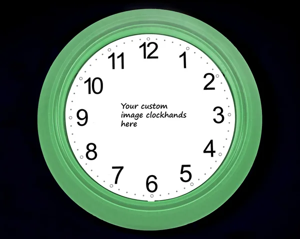 Blank clock