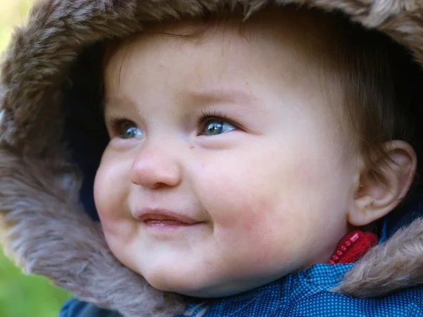 Söt baby ansikte — Stockfoto