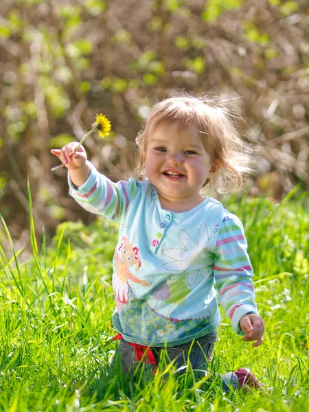 Bebê feliz — Fotografia de Stock