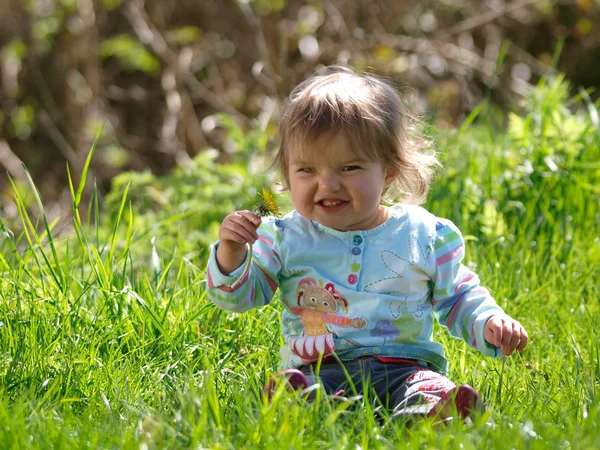 Щаслива дитина — стокове фото