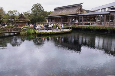 Japonya 'da turistik bir yer. Yamanashi ilindeki 