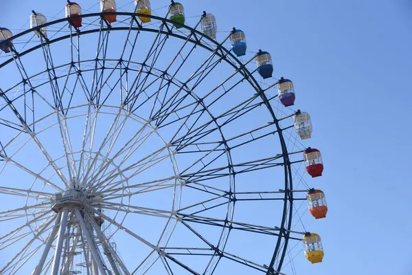 Riesenrad Das Riesenrad Hat Eine Lange Geschichte Und Wurde Den — Stockfoto