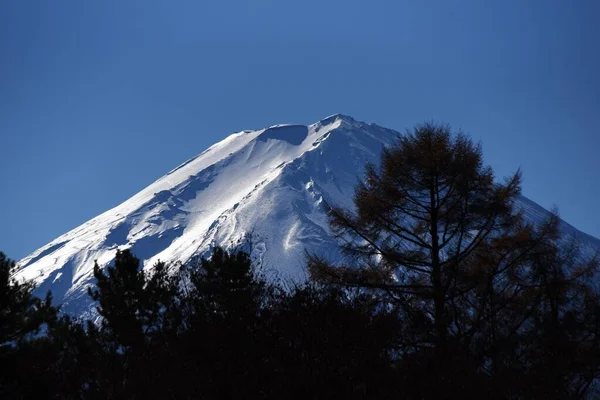 Fuji Legmagasabb Aktív Vulkán Japánban Japán Szimbóluma Mint Világörökség Része — Stock Fotó