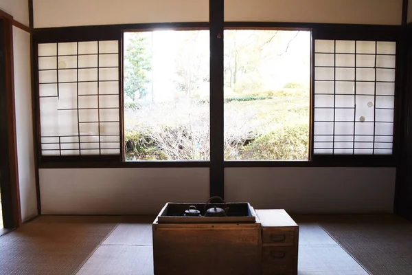 Κατοικία Του Τοπικού Κυβερνήτη Της Περιόδου Έντο Στην Ιαπωνία Τουριστικό — Φωτογραφία Αρχείου