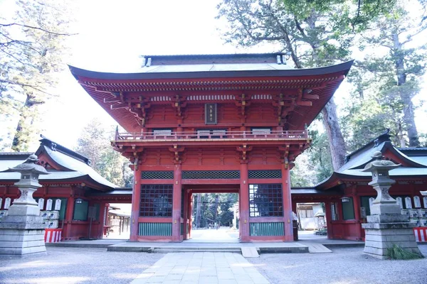 Kashima Jingu Shrine Tourist Attraction Japan Shrine Kashima City Ibaraki — Stock Photo, Image