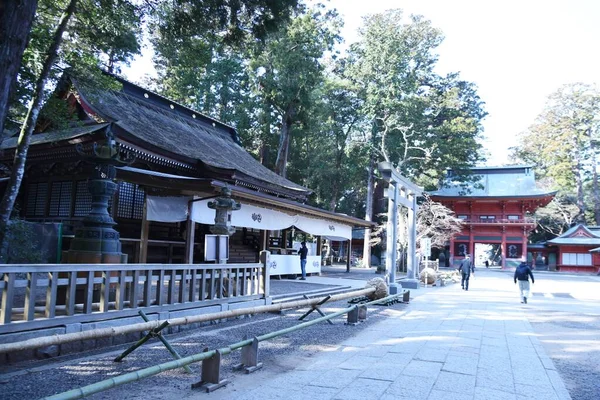 Svatyně Kašima Jingu Turistická Atrakce Japonské Svatyně Město Kašima Prefektura — Stock fotografie