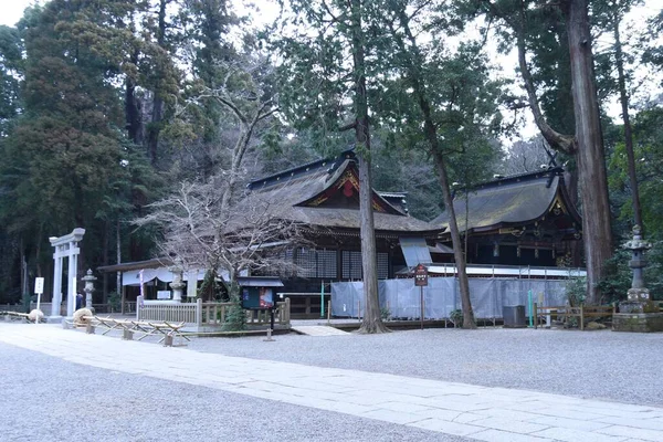 Santuário Kashima Jingu Uma Atração Turística Santuário Japão Cidade Kashima — Fotografia de Stock