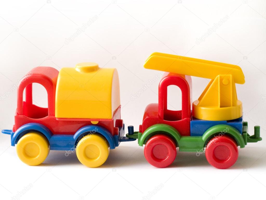 two toy cars