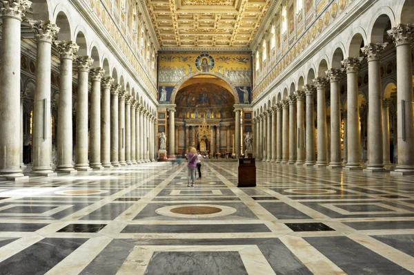 Basilica san paolo fouri, İtalya — Stok fotoğraf