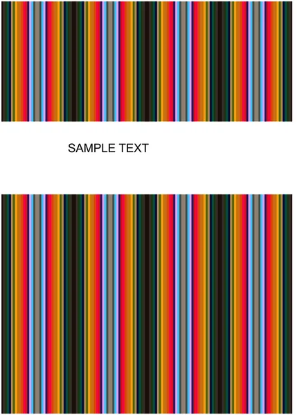 Dekorativa sammansättning i färger — Stock vektor