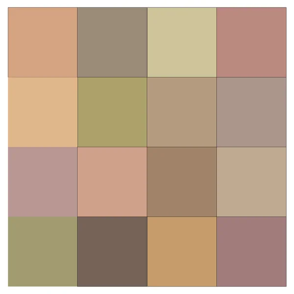 Färgstark palett — Stock vektor