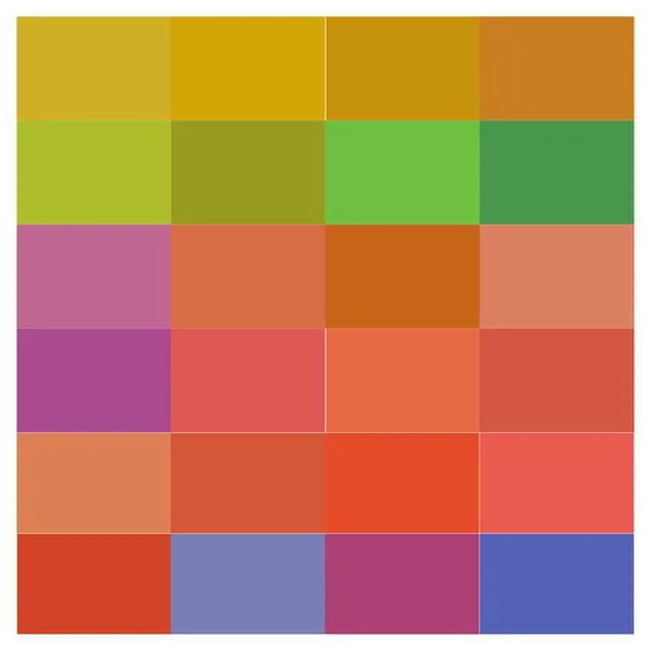 Palety kolorowe — Wektor stockowy