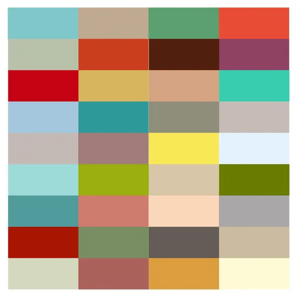 Kleurrijke palet — Stockvector