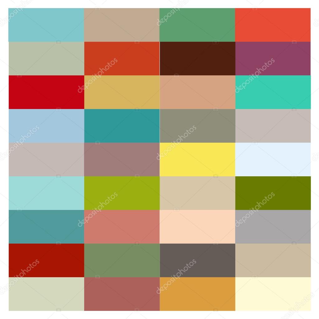 Colorful palette