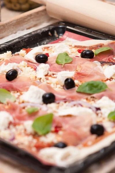 Italian Pizza — Stock Photo, Image