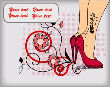 şık Sandaletler içinde güzel kadın ayakları