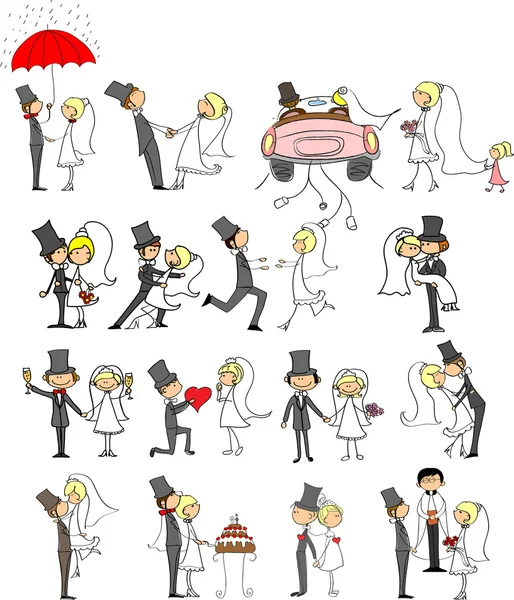 Düğün resimleri, gelin ve damat aşk seti