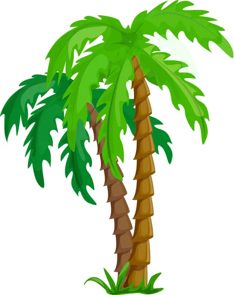 Travel icon, palm — Stock Vector