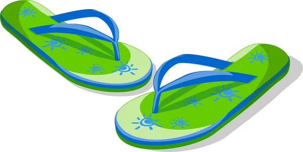 Vector flip-flops — Stockvector