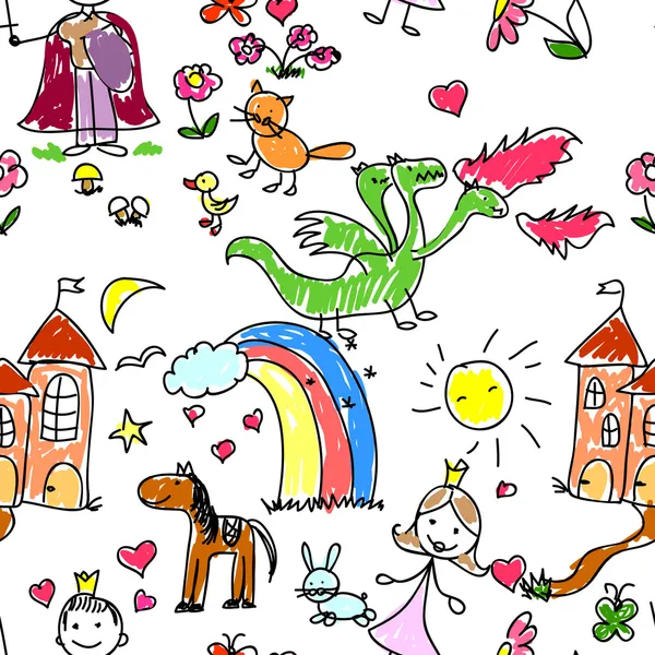 Disegni per bambini Illustrazione Stock