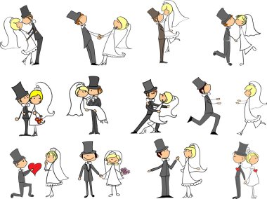 Düğün resimleri, gelin ve damat