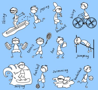 karikatür spor idolü