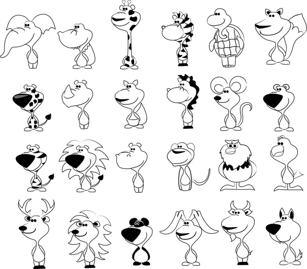 Desenhos animados Animais —  Vetores de Stock