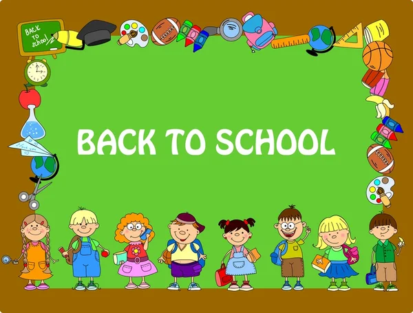 çizgi film öğrenci ve derslerde, başlık çerçevesi