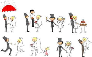 karikatür evlilik resimleri