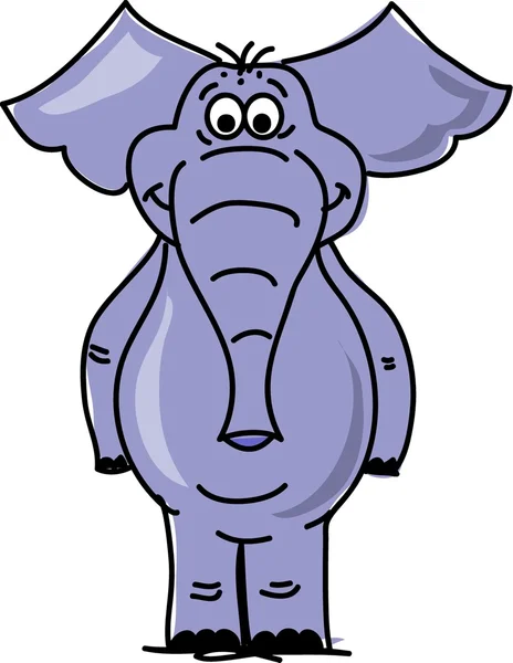 Éléphant — Image vectorielle