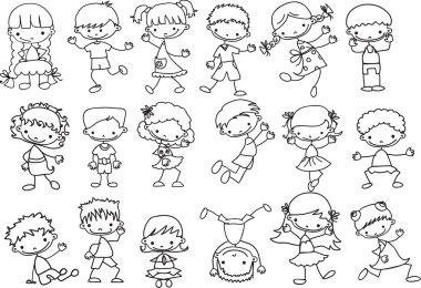 şirin mutlu çocuklar