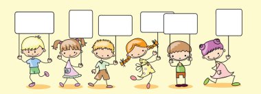 şirin çocuk tutun çerçeve