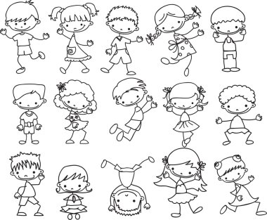 şirin mutlu çocuklar