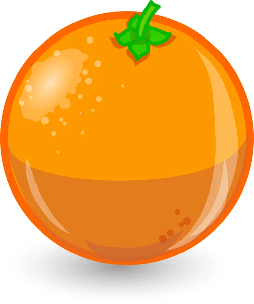 Cartoon orange — Stock Vector