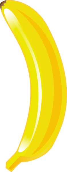 Banana dos desenhos animados — Vetor de Stock