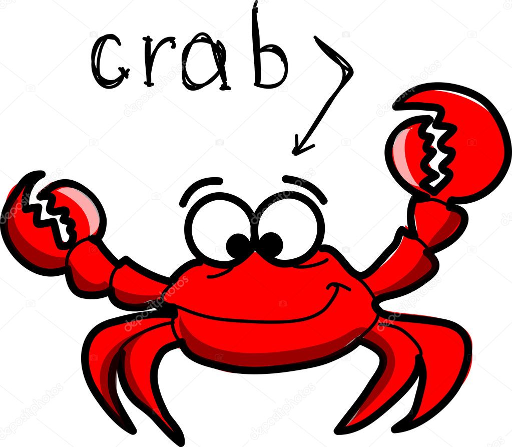 Cartoon crab, vector illustration Stock Vector Image by ©virinaflora #18768351 Cartoon crab, vector illustration Stock Vector Image by ©virinaflora #18768351