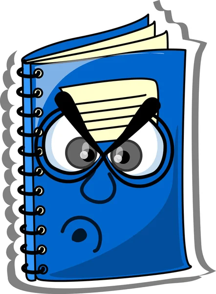 Kreskówka notebook — Wektor stockowy