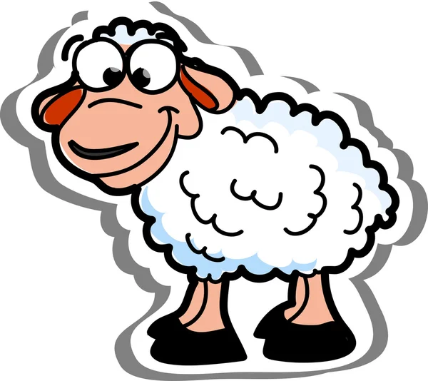 karikatür vektör koyun