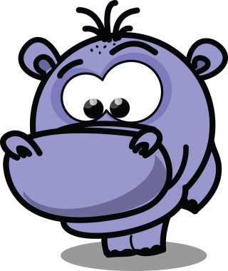 çizgi film su aygırı