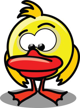 karikatür vektör ördek