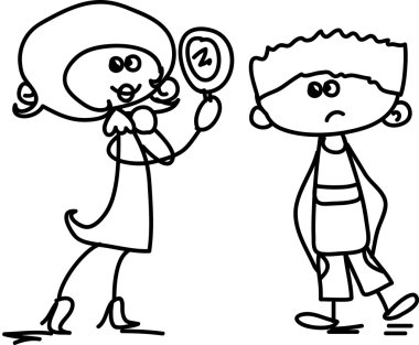 mutlu çizgi film çocuklar