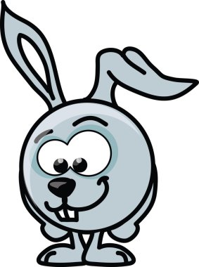 karikatür vektör tavşan