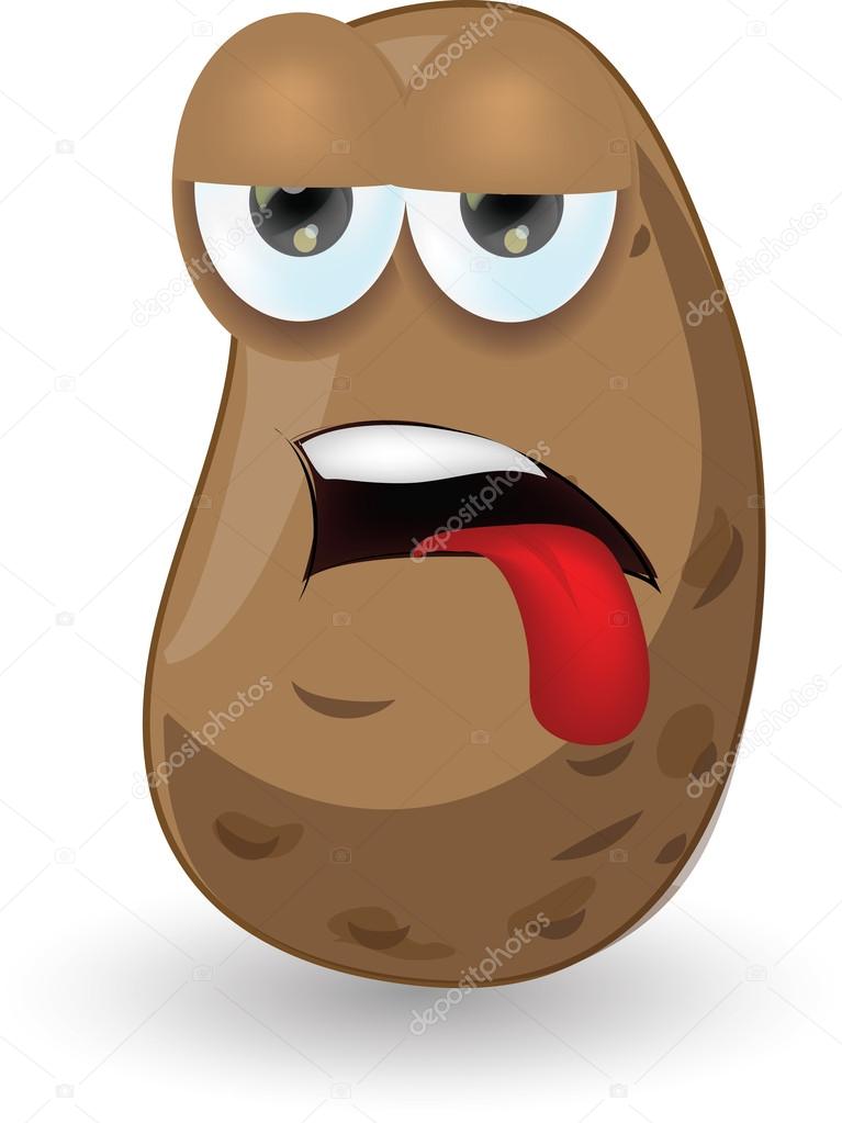 Cartoon funny potato Stock Vector Image by ©virinaflora #31483807 Cartoon funny potato Stock Vector Image by ©virinaflora #31483807
