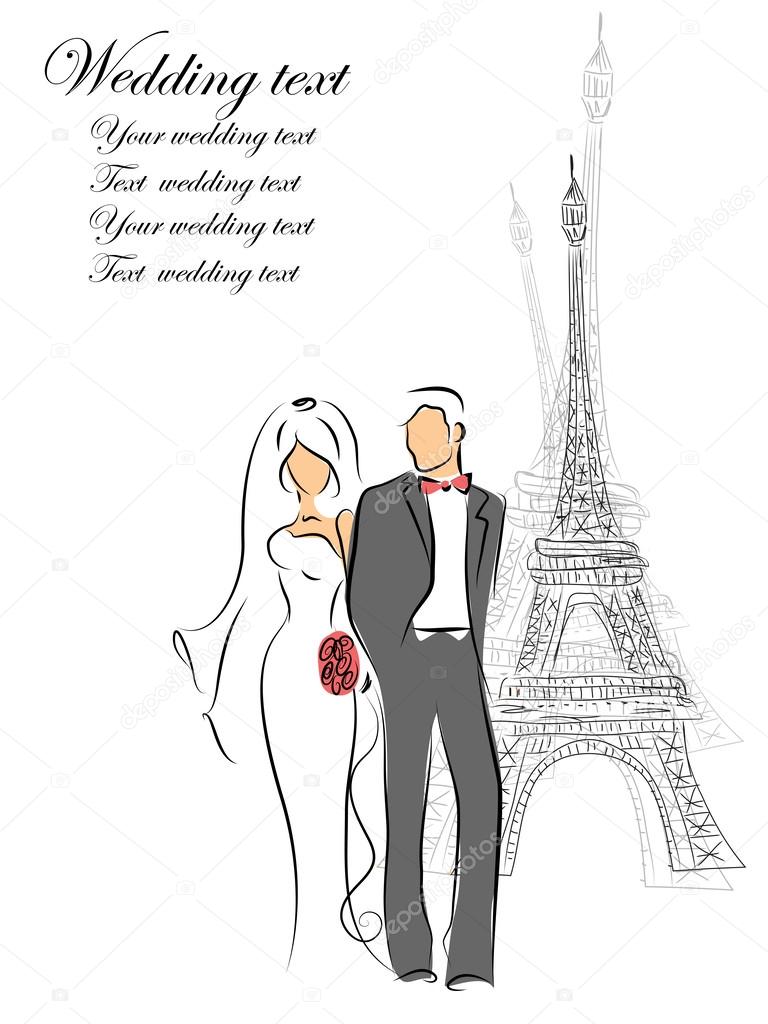 Wedding invitation,vector background