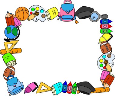 okul malzemeleri, çerçeve