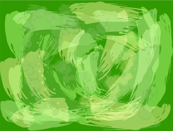 Fundo verde abstrato — Vetor de Stock