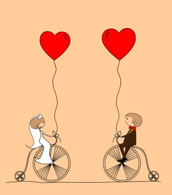 Düğün, gelin ve damat