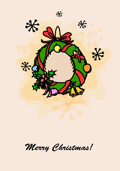 Tarjetas de Navidad — Vector de stock