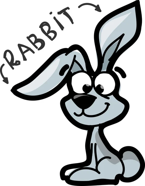 Cartoon Bunny — Stockvector